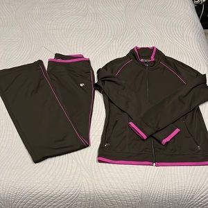 New York and Company tracksuit.